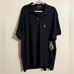 U.S. Polo Assn. Black Polo Shirt